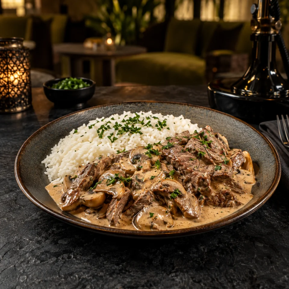 Shisha Stroganoff Et